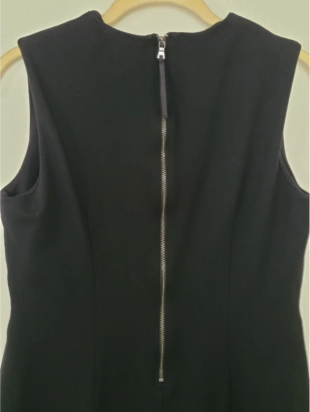 Spanx The Perfect Sheath in Classic Black Ponte Sleeveless Dress Med Bodycon